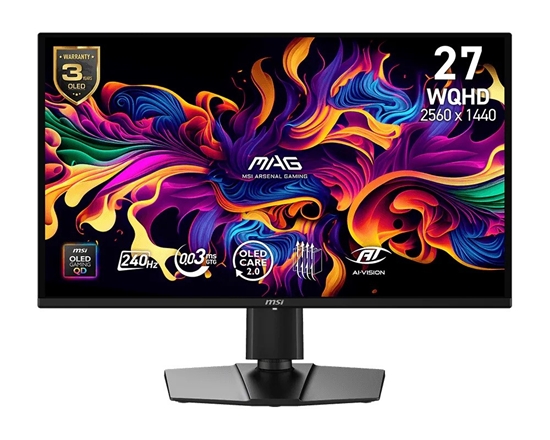 Изображение Monitor MAG 274QP QD-OLED X24/26.5/FLAT/QD-OLED/WQHD/240Hz