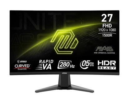 Picture of Monitor MAG 276CXF     27 cali LED/FHD/Zakrzywiony/280Hz/Czarny