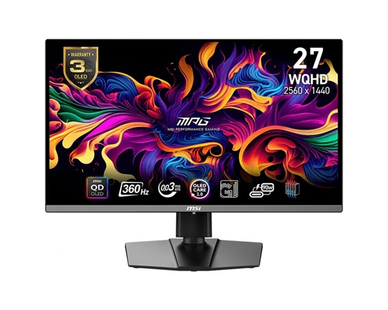 Picture of Monitor MPG 271QRX QD-OLED 26.5 cala/LED/WQHD/FLAT/360Hz/Czarny