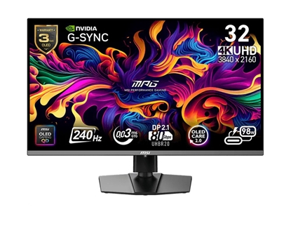 Picture of Monitor MPG 322URX QD-OLED 31.5/LED/FLAT/240Hz/Czarny