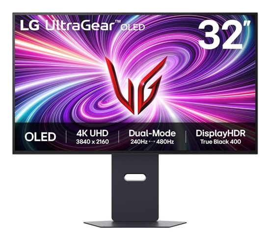 Picture of Monitor|LG|32 "|3840 x 2160 pixels|4K Ultra HD|Native aspect ratio 16:9|OLED|Flat|32GX870A-B