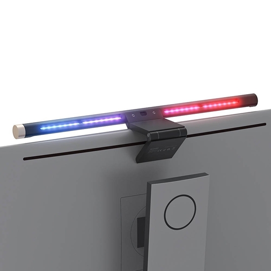 Picture of Monitora gaismas josla ar priekšējo darba apgaismojumu un RGB aizmugurē | BW-SLT2