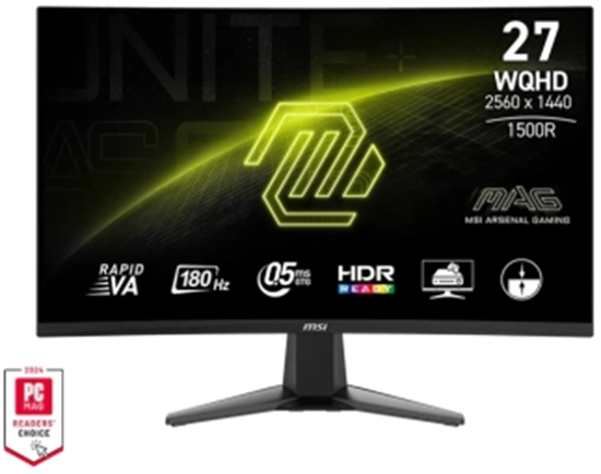 Picture of Monitors MSI MAG 27CQ6F 27 VA Curved
