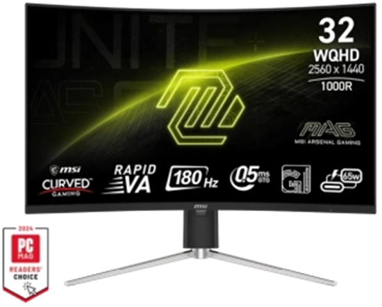 Picture of Monitors MSI MAG 325CQRF QD E2 31.5 VA Curved