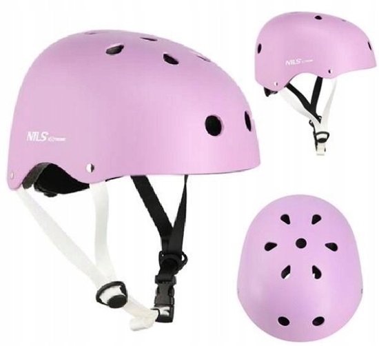 Picture of Nils Extreme MTW001 FIOLETOWY ROZM. S(52-56CM) KASK NILS EXTREME