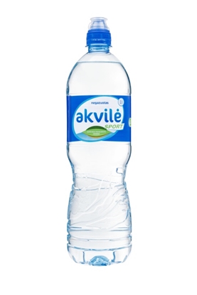 Attēls no Naturāls minerālūdens AKVILE sport cap, negāzēts, 1l