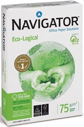 Attēls no Navigator Papier ksero Eco-Logical A4 75g 500 arkuszy