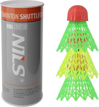 Attēls no Nils Extreme NBL6513 LOTKI NYLON DO SPEEDMINTONA 3 SZT. NILS