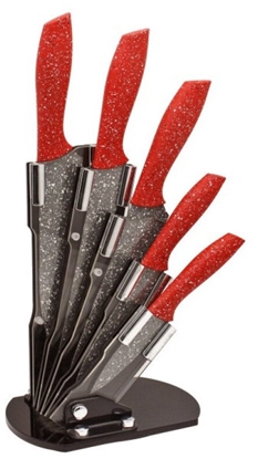 Изображение Ninja Voltz 55551633A5 zestaw noy 5 sztuk powoka marmurowa ostrza stalowe 55551633A5 (3800237045037)