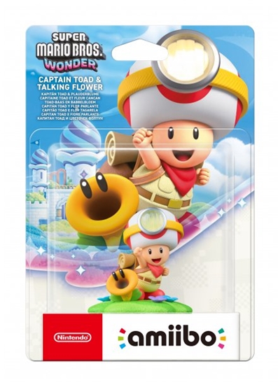 Изображение Nintendo amiibo Kapitän Toad & Plauderblume