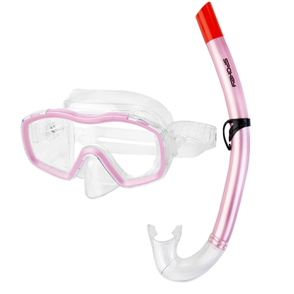 Attēls no Niršanas komplekts: maska ​​+ snorkelis Spokey BOMBI GIRL junior