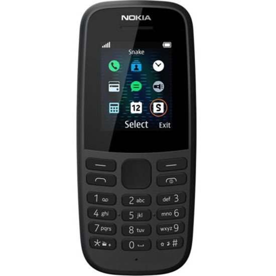 Изображение NOKIA 105 2019 4MB DS BLACK OEM