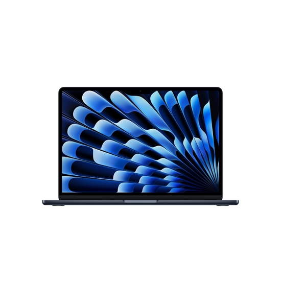 Picture of Notebook|APPLE|MacBook Air|CPU Apple M|M5|13.6 "|2560 x 1664 pixels|RAM 16 GB|SSD 1000 GB|Discrete graphics Not available|On-board graphics Yes|OS installed macOS Tahoe|Colour Navy|Weight 1.23 kg|MDHF4ZE/A