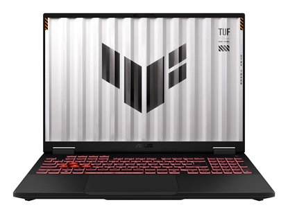 Attēls no Notebook|ASUS|FA608UH-RV115W|TUF|CPU AMD RyzenT 7|260|3.8 GHz|16 "|1920 x 1200 pixels|RAM 16 GB|DDR5-SDRAM|SSD 512 GB|Discrete graphics NVIDIA® GeForce RTXT 5050|8 GB|On-board graphics Yes|Numeric keypad Yes|OS installed Windows 11 Home|Colour Grey|Weigh