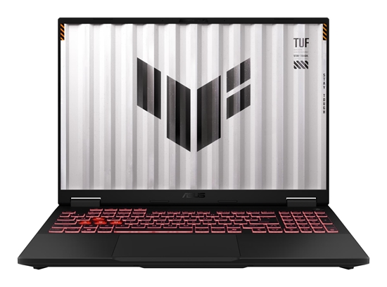 Picture of Notebook|ASUS|FA608UH-RV115W|TUF|CPU AMD RyzenT 7|260|3.8 GHz|16 "|1920 x 1200 pixels|RAM 16 GB|DDR5-SDRAM|SSD 512 GB|Discrete graphics NVIDIA® GeForce RTXT 5050|8 GB|On-board graphics Yes|Numeric keypad Yes|OS installed Windows 11 Home|Colour Grey|Weigh