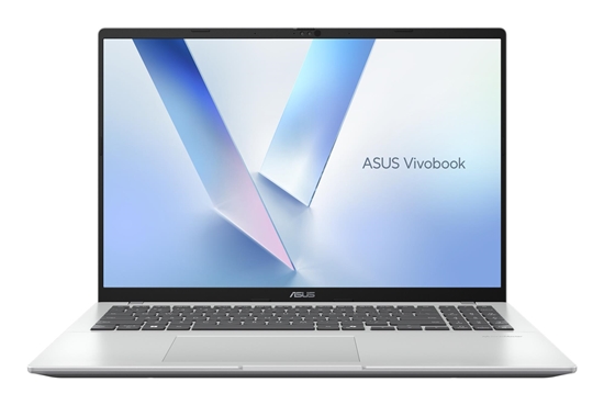 Изображение Notebook|ASUS|VivoBook Series|M1607KA-MB186W Copilot+ PC|CPU AMD RyzenT AI 5|330|2 GHz|16 "|1920 x 1200 pixels|RAM 16 GB|DDR5-SDRAM|SSD 512 GB|Discrete graphics Not available|On-board graphics Yes|Numeric keypad Yes|OS installed Windows 11 Home|Colour Si