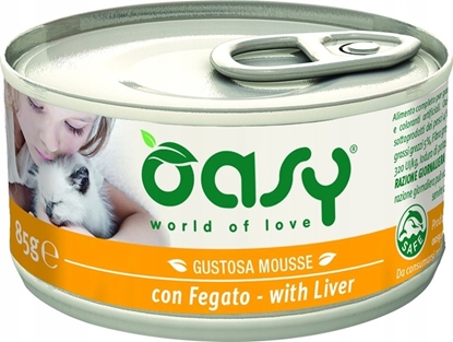Picture of Oasy OASY KOT MOUSSE WATROBKA 85G PUSZKA OKM-3563