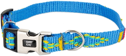 Attēls no Obroa dla psa, wzór etniczny, tama polipropylenowa, 25mm/38-60cm bkitna