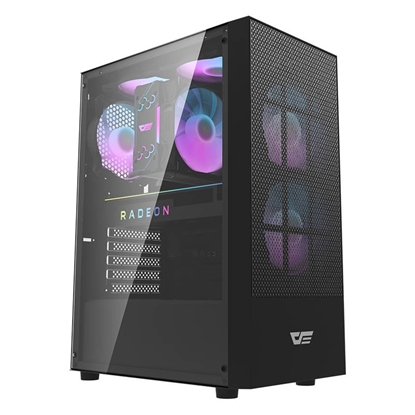 Изображение Obudowa Darkflash A290 + 3 wentylatory czarna