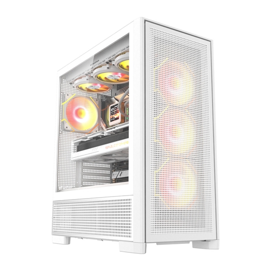 Изображение Obudowa Darkflash AirNova ARGB biaa + 3 wentylatory