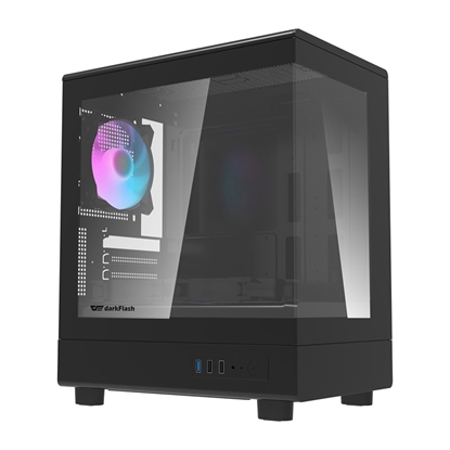 Изображение Obudowa Darkflash DB330M czarna + 3 wentylatory