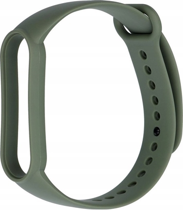 Изображение OEM Pasek silikonowy do XIAOMI Mi Band 5 / 6 / 7 zielony (08)