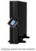 Изображение Online UPS Rack modelis 10kVA (2U) bez akumulatoriem, iespēja pievienot 2.gab akum. blokus 16x12/9Ah