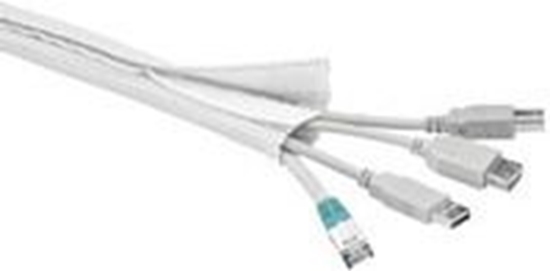 Изображение Organizer MicroConnect Otulina na przewody Biay 1 sztuka  (CABLESOCK3)