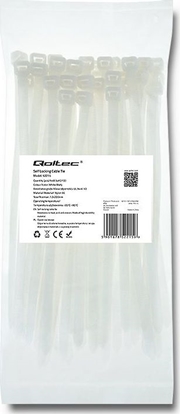 Attēls no Organizer Qoltec Opaska zaciskowa Biay 50 sztuk  (52215)