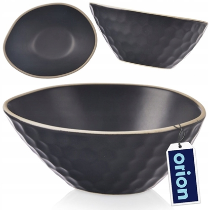 Attēls no Orion Miseczka na przekski maa ceramiczna czarna TEA TIME 130ml ORION 129220