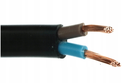 Picture of OWY 2X0,5mm2, 300/300V, czarny (OMYP2X0,5)