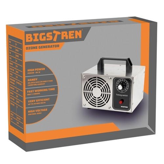 Picture of Ozona ģenerators 20,000mg/h | Jauda 50–120 W | Tameris 1-60min | Bigstren 21208