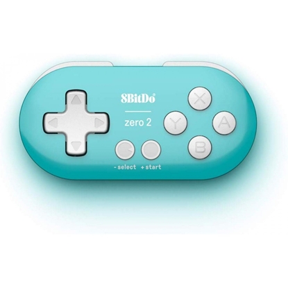 Attēls no Pad 8BitDo Zero 2 Turquoise Edition (RET00222)