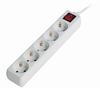 Picture of Pagarinātājs Gembird Power Cube Surge Protector 5 Sockets 1.8m White