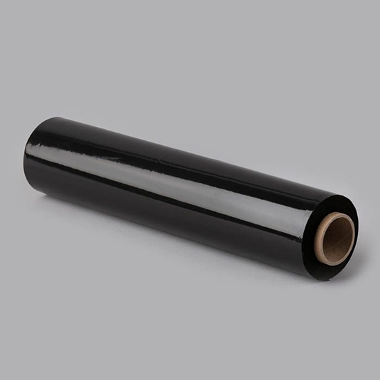 Изображение Palešu aptīšanas plēve, 45cm 200m 17µm, melna