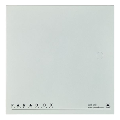 Attēls no PARADOX kārba apsardzes paneļiem un moduļiem