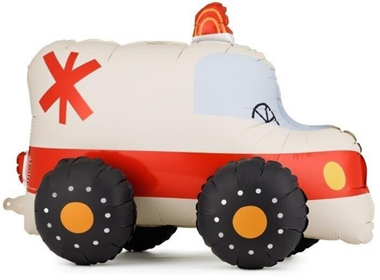 Picture of Party Deco Balon foliowy stojcy ambulans 68x48cm