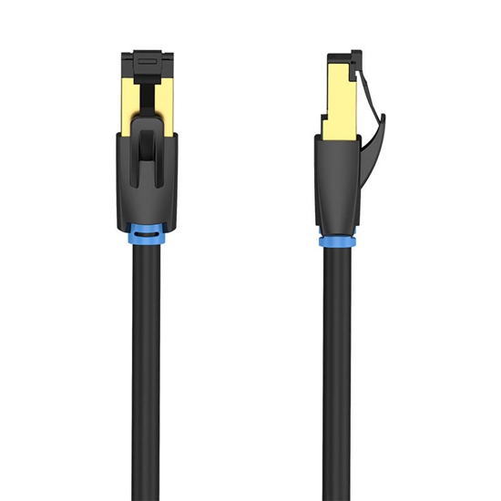 Picture of PATCH CABLE CAT.8 SFTP/1M BLACK IKABF VENTION