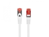 Picture of Patchcord kat.6 s/ftp lszh cu 0.25m biały fluke passed 