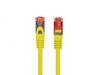 Picture of Patchcord kat.6 s/ftp lszh cu 0.25m żółty fluke passed 
