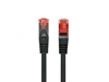 Picture of Patchcord kat.6 s/ftp lszh cu 15m czarny fluke passed 