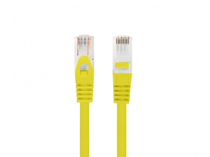 Attēls no Patchcord kat.6 utp lszh cu 5m żółty fluke passed 