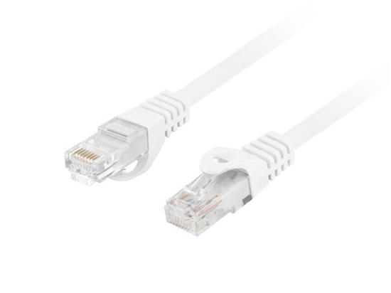 Picture of Patchcord kat.6 UTP LSZH CU Fluke Passed 2M biały