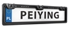 Picture of Peiying kamera numura rāmī ar 2 parkošanās sensoriem (buzzer), 140°, night vision, IP67, 9–15V, PAL