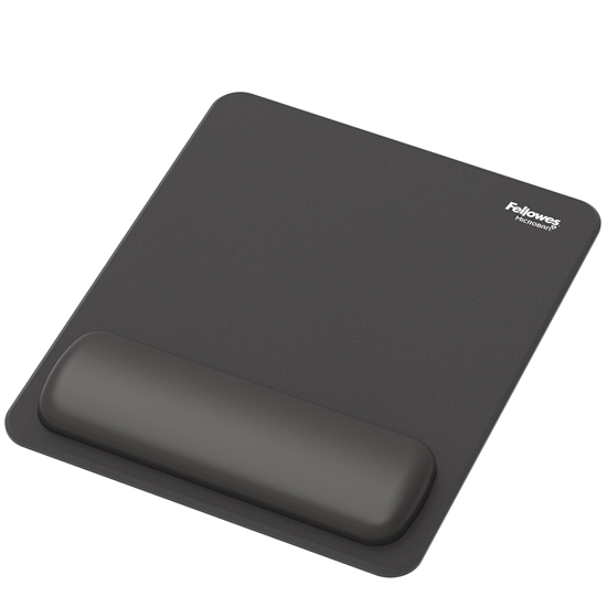 Picture of Peļu paliktnis Fellowes BREYTA Wrist Rest Microban Black