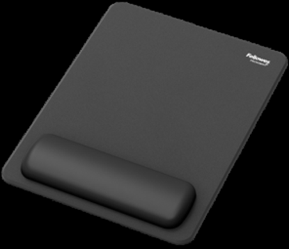 Picture of Peļu paliktnis Fellowes BREYTA XL Wrist Rest Microban Black