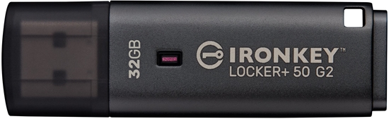 Picture of Pendrive Kingston IronKey Locker+ 50 G2, 32 GB  (IKLP50G2/32GB)