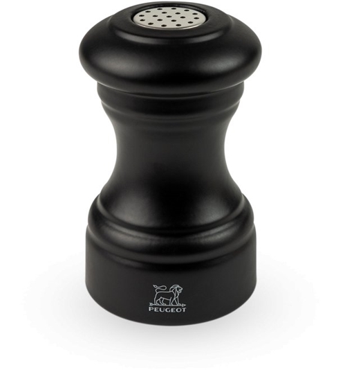Picture of Peugeot BISTRO Salt Mill Beech Wood Black Matt 9 cm