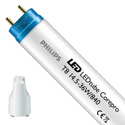 Изображение Philips CorePro LED spuldze 1200mm 15.5W 830 T8