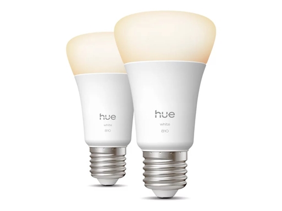 Изображение Philips Hue W 810 A60 2P EU | E27 | 7 W | Warm white to cool white light | Bluetooth, Zigbee